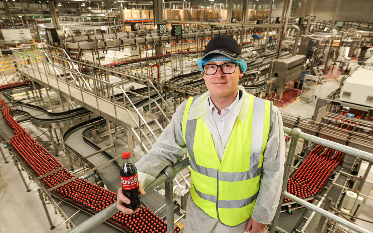 Coca-Cola HBC invests £26M in Lisburn bottling line