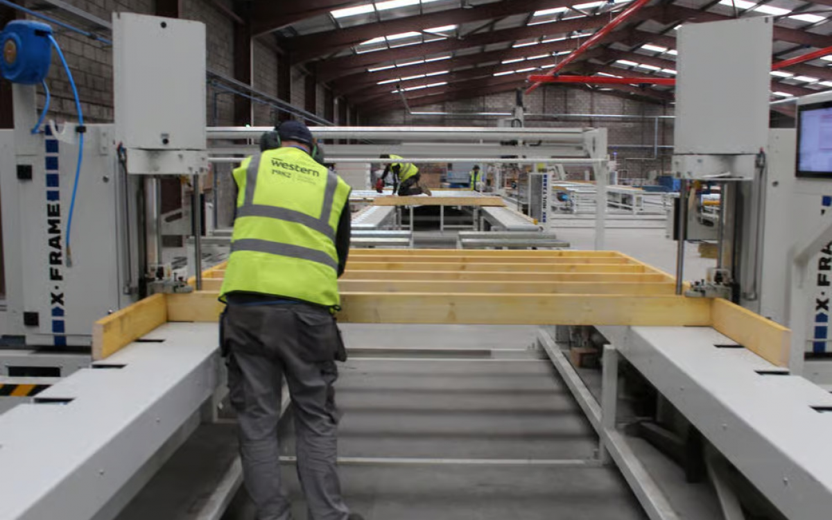 Western invests £1M in automated timber line to drive smart, low-carbon manufacturing