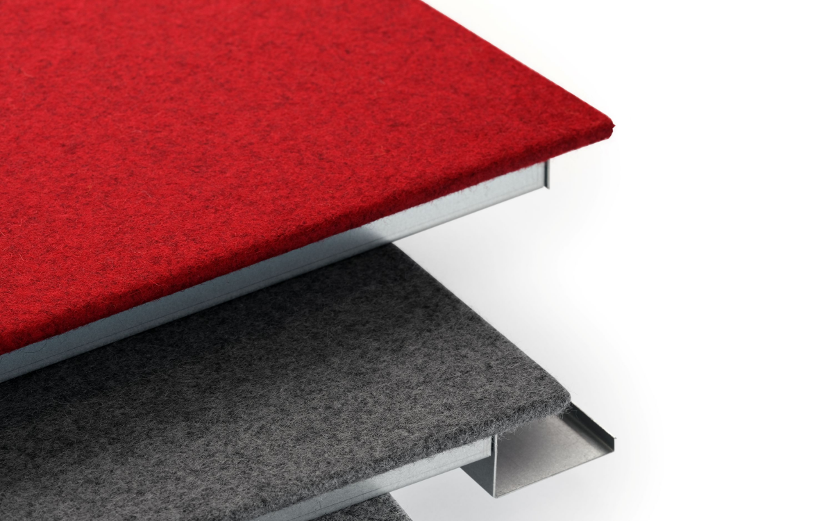SAS International and Camira Collaborate to Launch Sustainable Fabric-Metal Ceiling Innovation