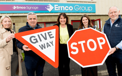 Ernco Group wins €3.2 million contract to replace road signs in Ireland