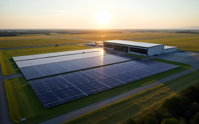 Shannon Airport advances green operations with solar PV farm
