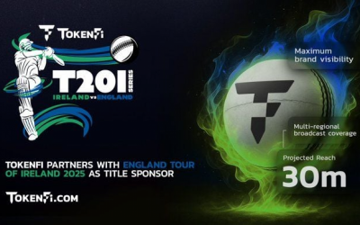 Tokenfi sponsors England cricket tour of Ireland