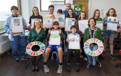 Wicklow students celebrated for sustainability artwork