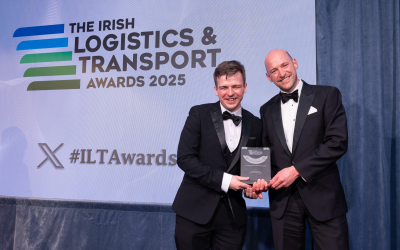 Dublin Express wins Customer Focus Achievement Award at Irish Logistics & Transport Awards 2025