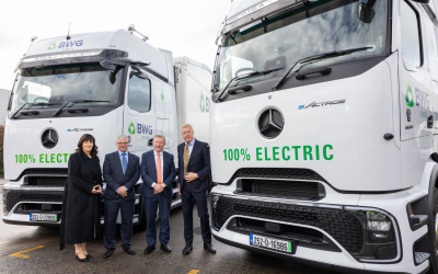 BWG Foods expands fleet with electric heavy goods vehicle