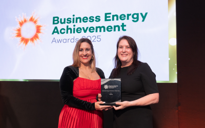 Easydry wins Sustainable Energy Achievement in Water Usage at Business Energy Achievement Awards 2025